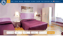 Tablet Screenshot of hotelmargaretrome.com